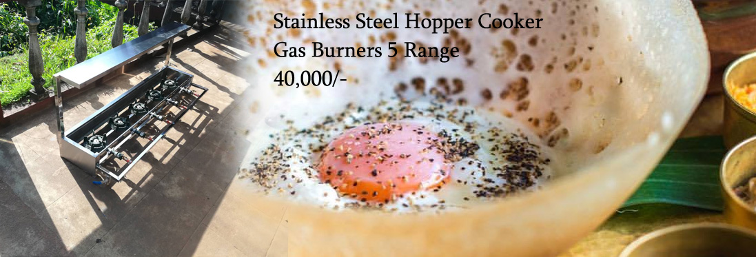 stainless steel gas hopper cooker for sale in sri lanka