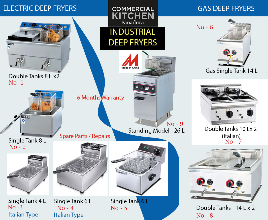 industrial deep fryers sri lanka