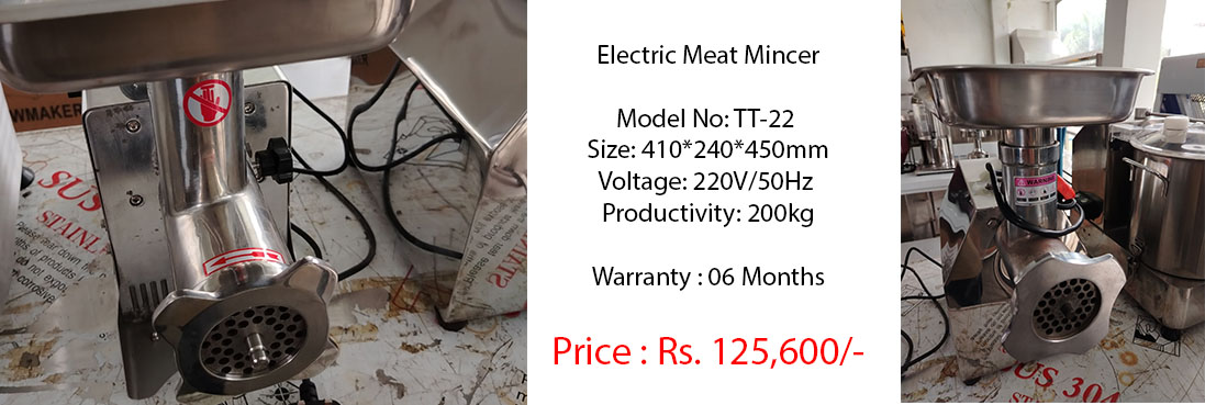 TT-22 meat mincers for kitchen for sale in sri lanka