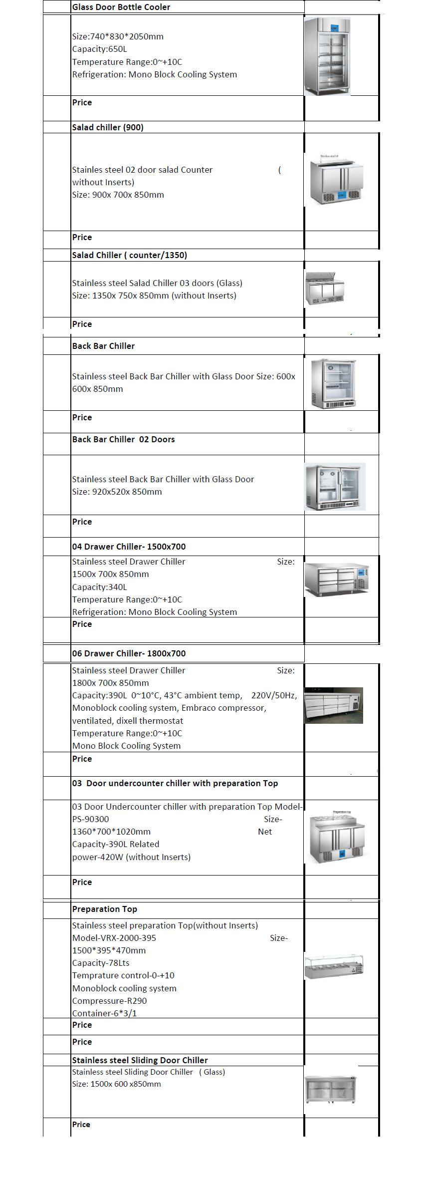 commercial refrigerators chillers for sale in sri lanka