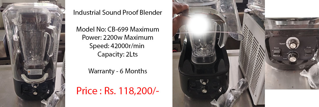 sound prooof industrial blender 2 liter machines for sale in sri lanka