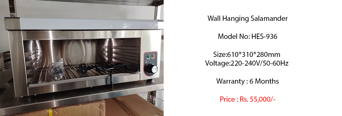 electric wall hanging salamander cooking grill for sale in sri lanka