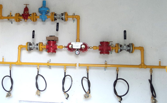lpg gas pipeline installation in sri lanka