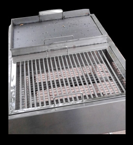 stainless steel gas charcoal bbq, grill, gridle plate, kottu plate, kottu stove, kottu cooker fabricator installation in sri lanka