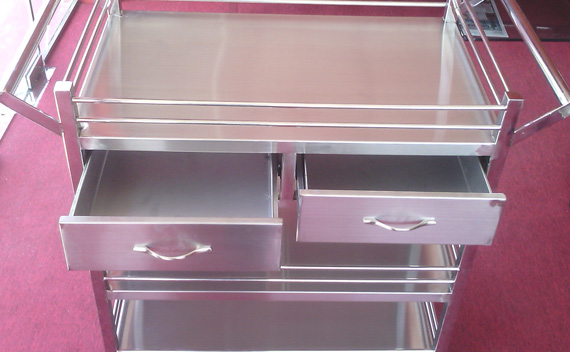 stainless steel hospital trays and Trolleys fabrication in sri lanka