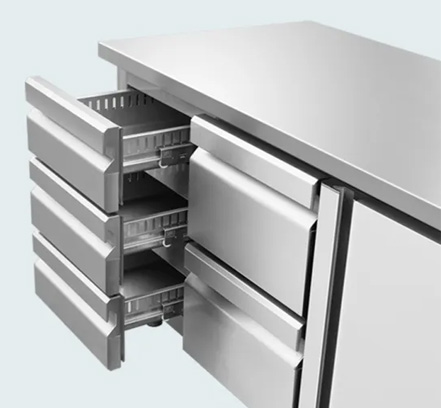 industrial four drawer undercounter chiller for sale in colombo sri lanka